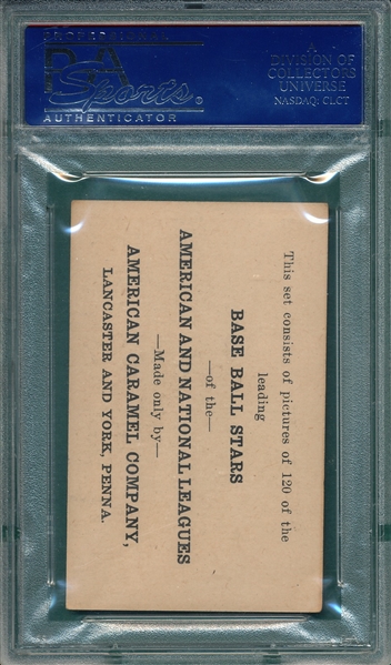 1922 E121-120 Aaron Ward American Caramel VG 3