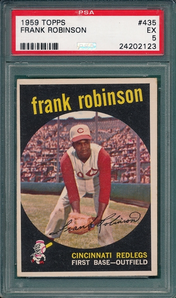 1959 Topps #435 Frank Robinson PSA 5