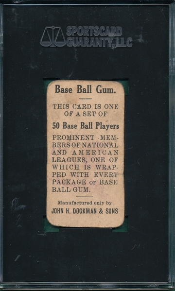 1909 E92 Hartsell Dockman & Sons Gum, SGC 10