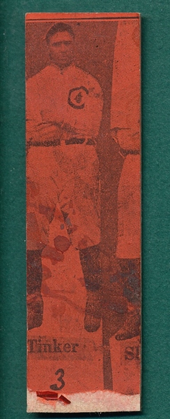 1910s Game Piece, Joe Tinker