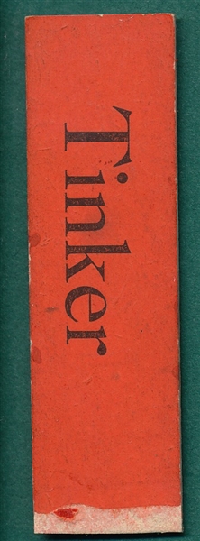 1910s Game Piece, Joe Tinker
