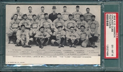 1906 V. O. Hammon PC, Chicago Cubs, PSA 6 *Only One Higher*