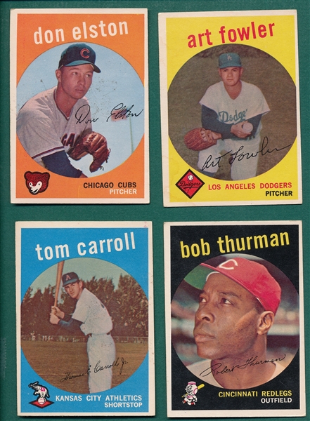 1959 Topps Lot of (22) High Numbers