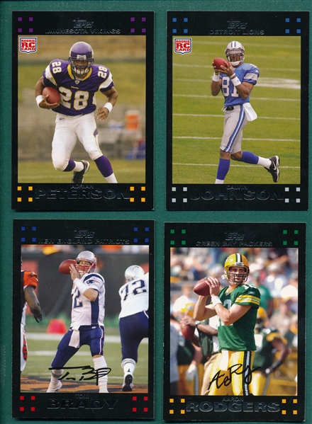 2007 Topps Football Complete Set (440) W/ Adrian Peterson, Rookie
