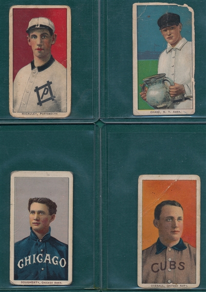 1909-1911 T206 Lot of (4) W/ Chase