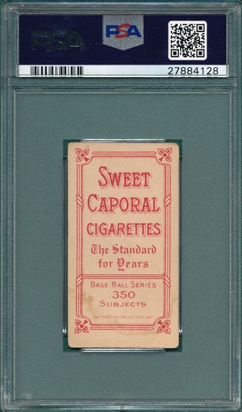 1909-1911 T206 Oberlin Sweet Caporal Cigarettes PSA 3