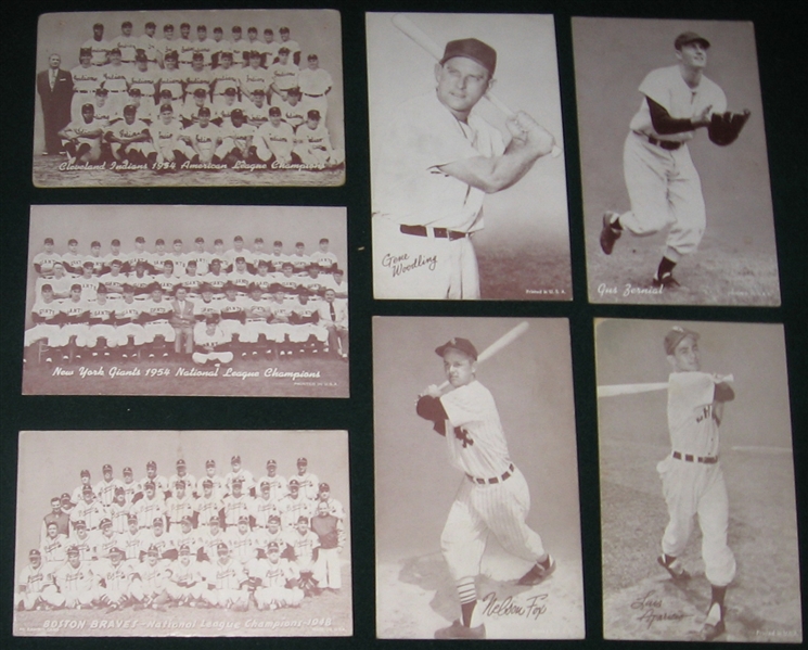 1947-66 Exhibits Lot of (11) W/ Mantle