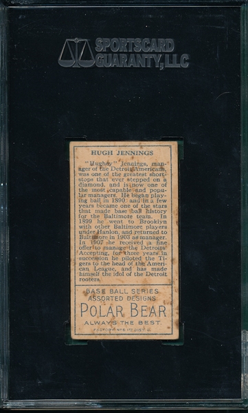 1911 T205 Jennings Polar Bear SGC 50