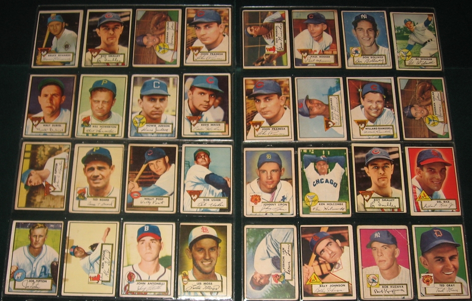1952 Topps Lot of (41) W/ Doby