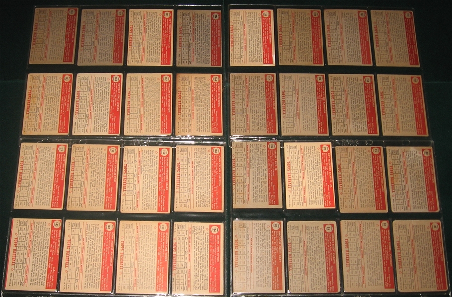 1952 Topps Lot of (41) W/ Doby