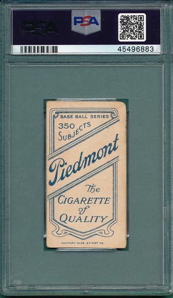 1909-1911 T206 Flanagan Piedmont Cigarettes PSA 3