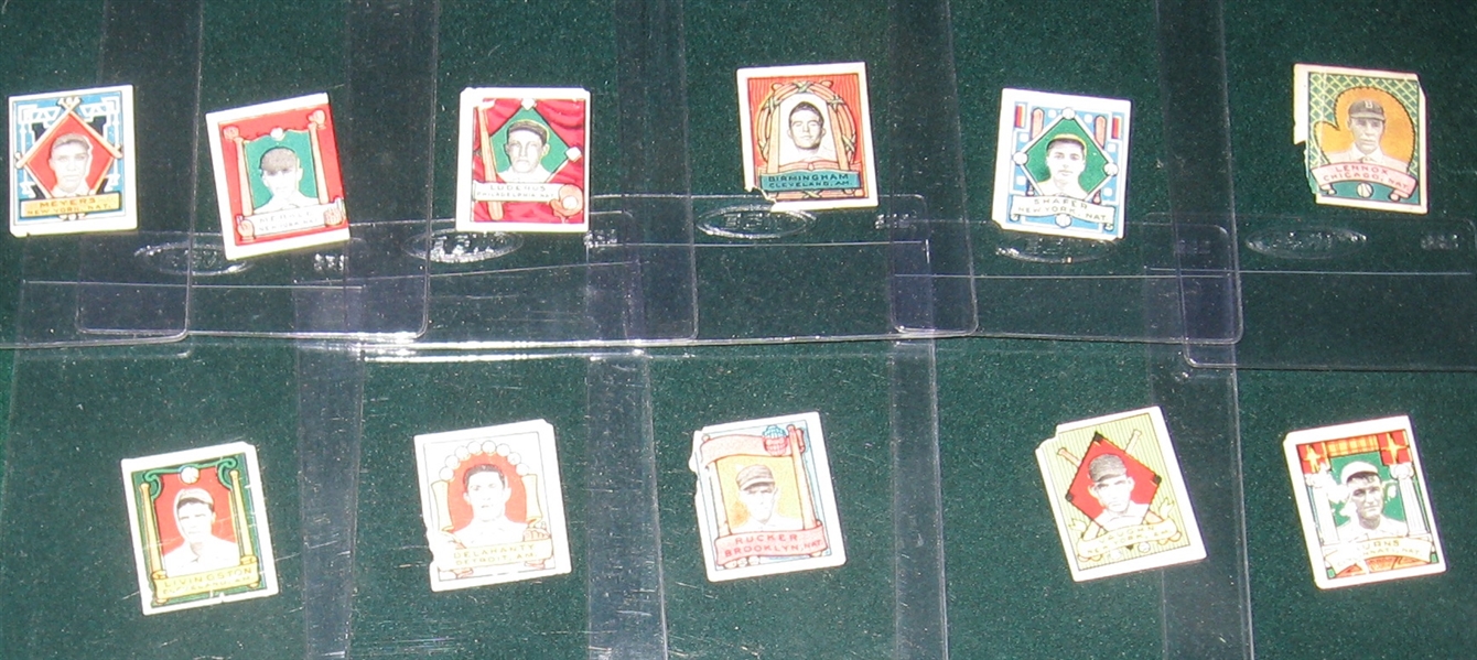 1911-12 Helmar Stamps Lot of (24) W/ Ciccotte