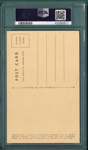 1939-43 Hall of Fame PC, Radbourne, Sepia Postcard, PSA 4, *Only 3 Graded*