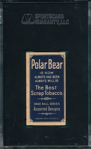 1909-1911 T206 Barry Polar Bear SGC 45