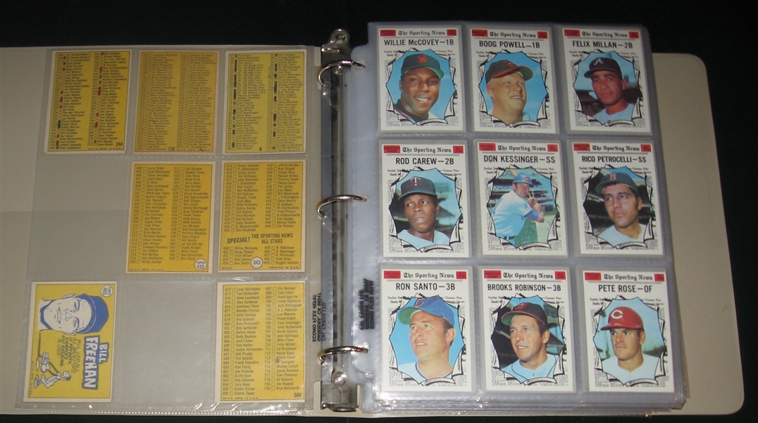 1970 Topps Partial Set (650/720) W/ #600 Willie Mays