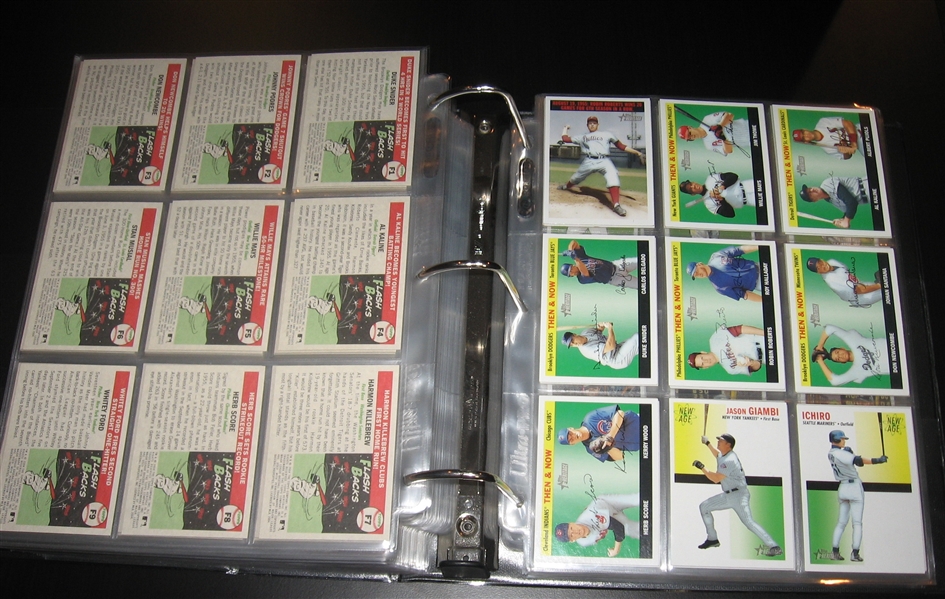 2004 Topps Heritage Baseball Complete Set w/ Subsets & Variations (525)