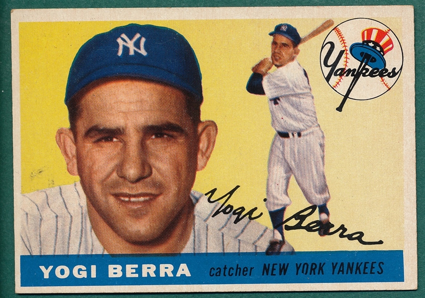 1955 Topps #198 Yogi Berra *Hi #*