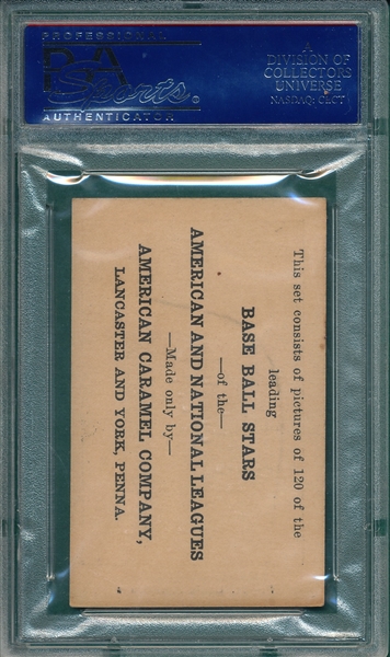 1922 E121-120 Myers American Caramel Co. PSA 8 *Highest Graded*