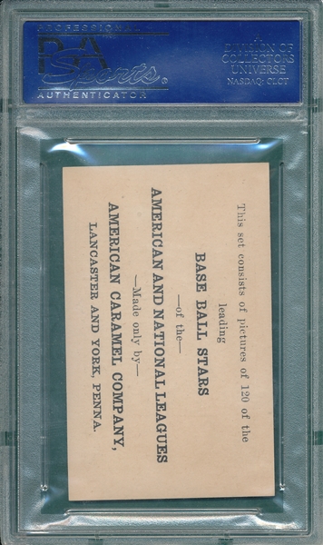 1922 E121-120 McNally American Caramel Co. PSA 6
