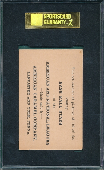 1922 E121-120 Shea American Caramel Co. SGC 60