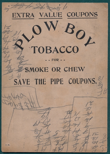 1910 Plow Boy Tobacco Billy Sullivan