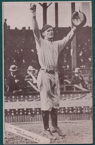 1913-1915 W530 #503 Red Dooin Pinkerton Scorecard
