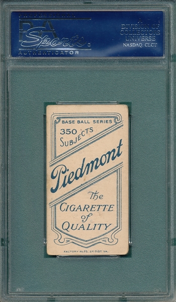 1909-1911 T206 Covaleski Piedmont Cigarettes PSA 3.5