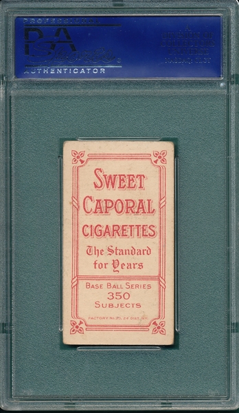 1909-1911 T206 Anderson Sweet Caporal Cigarettes PSA 4