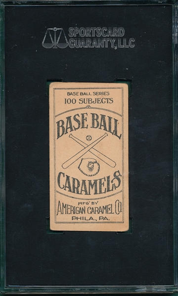 1909-11 E90-1 Pastorius American Caramel Co. SGC 50 (Color Shift)
