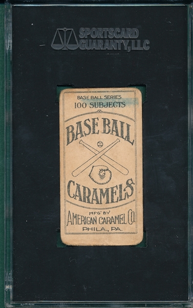 1909-11 E90-1 Stone, Left Hand, American Caramel Co. SGC 30