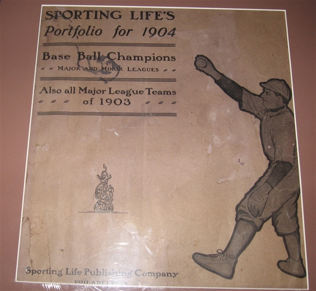 1904 Sporting Life Magazine Cover Plus Envelopes (4)