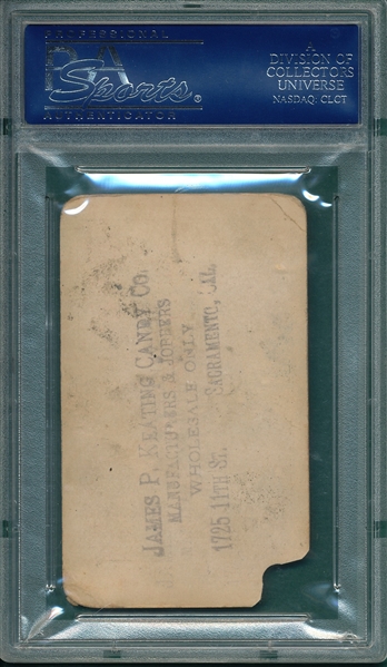 1922 W575-1 Hank Severeid Keating Candy PSA Authentic