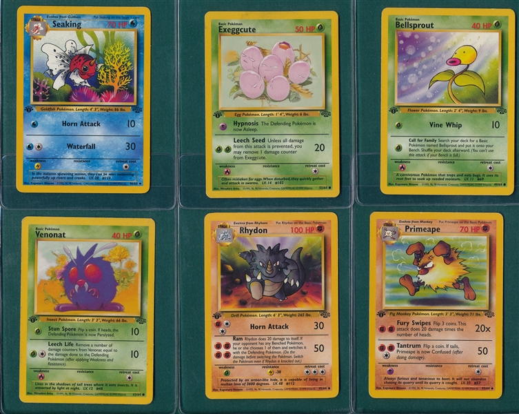 1999 Pokemon Jungle 1st Edition Lot of (12) W/ Butterfree