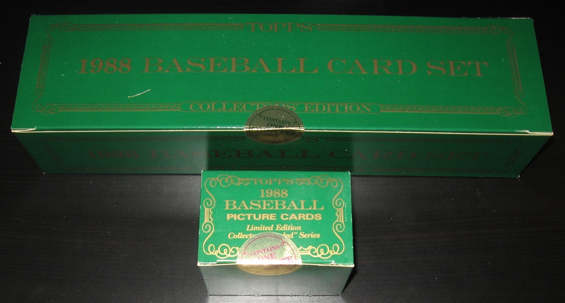 1988 Topps Tiffany Complete Set Plus Traded *Sealed*