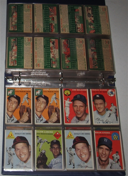 1954 Topps Lot of (148) W/ Rizzuto