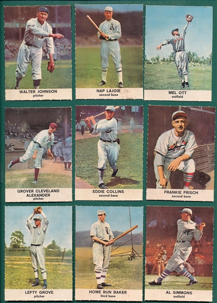 1961 Golden Press of (15) W/ Unpunched Sheet, Cobb