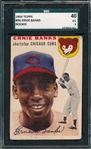 1954 Topps #94 Ernie Banks SGC 40 *Rookie*