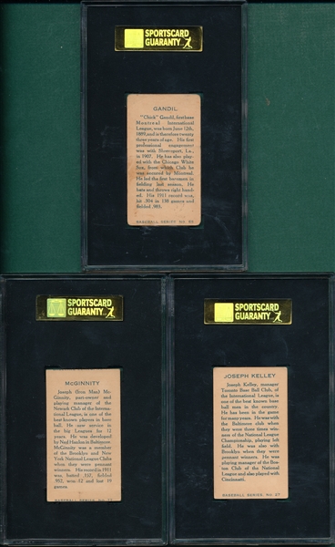 1912 C46 Imperial Tobacco Complete Set (90) W/ Gandil SGC