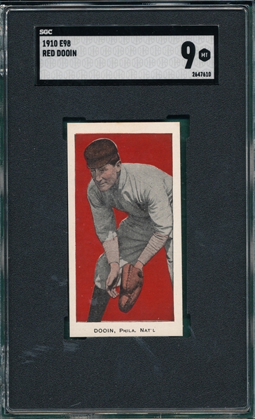 1910 E98 Red Dooin, Red, SGC 9 *MINT*