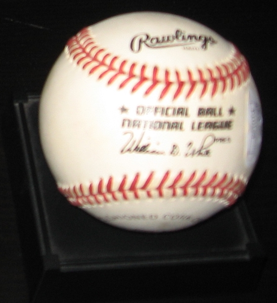 Stan Musial Single Signed Ball Authenticated JSA