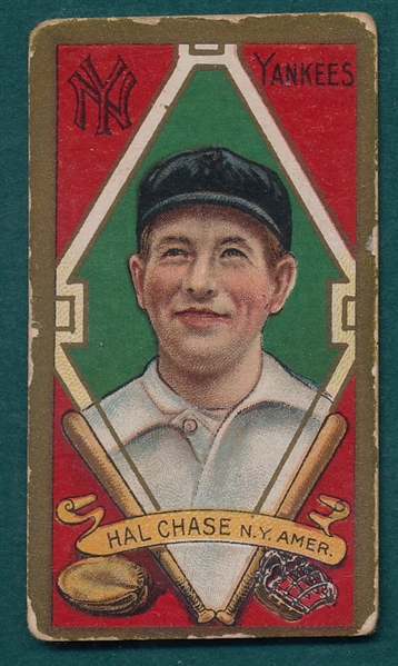 1911 T205 Chase, Both Ears, Sweet Caporal Cigarettes 