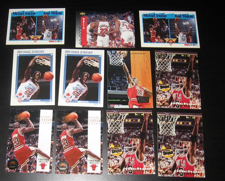 1989-2000s Lot of (118) Michael Jordan W/ 1992 UD #23 PSA 7