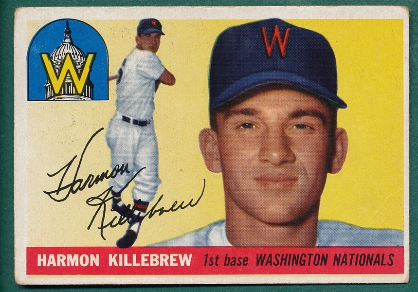 1955 Topps #124 Harmon Killebrew *Rookie*