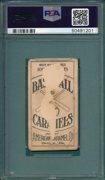 1909-11 E90-1 Overall American Caramel Co. PSA 1