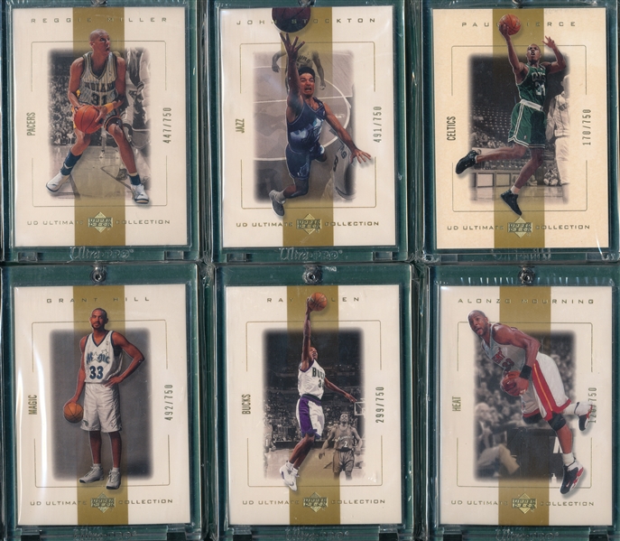 2001 Upper Deck Ultimate Collection Basketball, Lot of (56) W/ Shaquille O'Neal