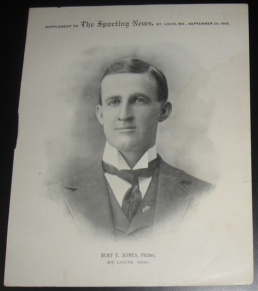 1900 M101-1 Burt E. Jones Sporting News 
