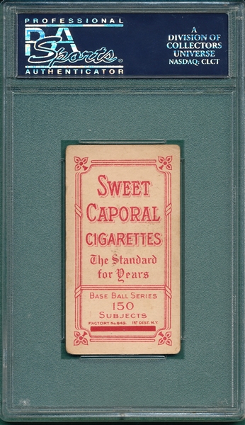 1909-1911 T206 Goode Sweet Caporal Cigarettes PSA 3