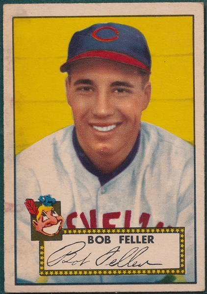 1952 Topps #88 Bob Feller *Red Back*