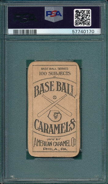 1909-11 E90-1 Sweeney, Jeff, American Caramel Co. PSA Authentic 