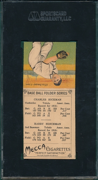 1911 T201 Hickman/Hinchman Mecca Cigarettes SGC 55
